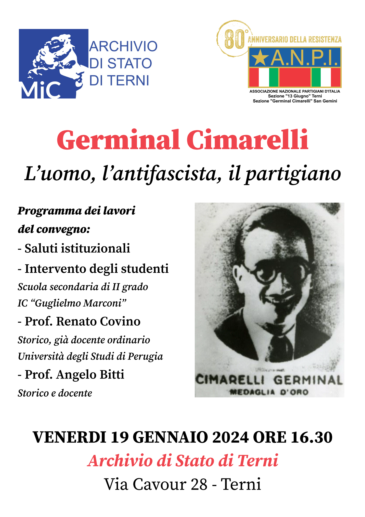 Germinal Cimarelli: l’uomo, l’antifascista, il partigiano